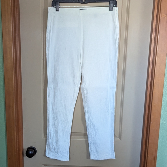 Theory blazer and pants in white linen - Picture 13 of 15